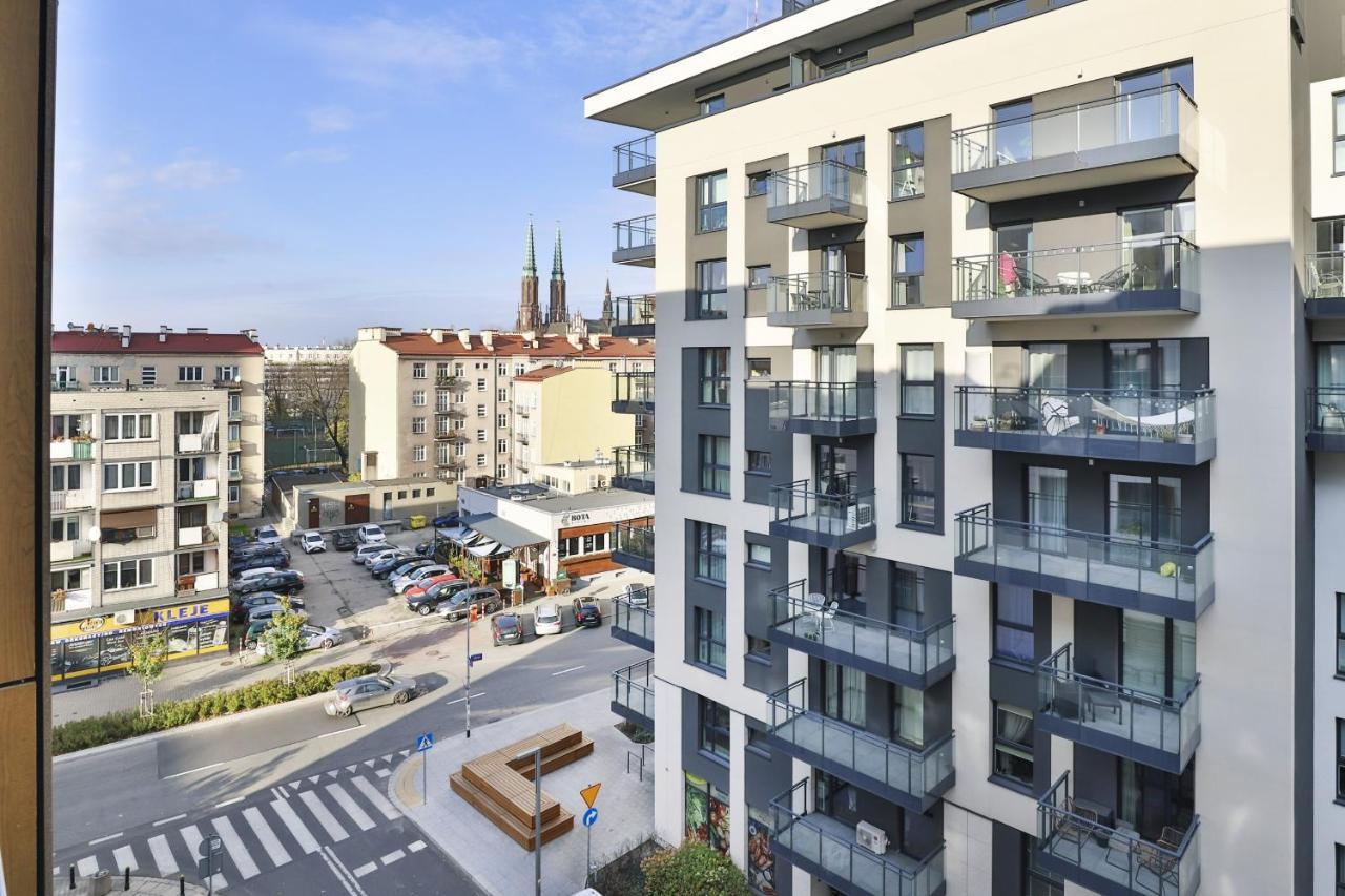 Warsaw Praga Okrzei Apartment By The River By Noclegi Renters Buitenkant foto