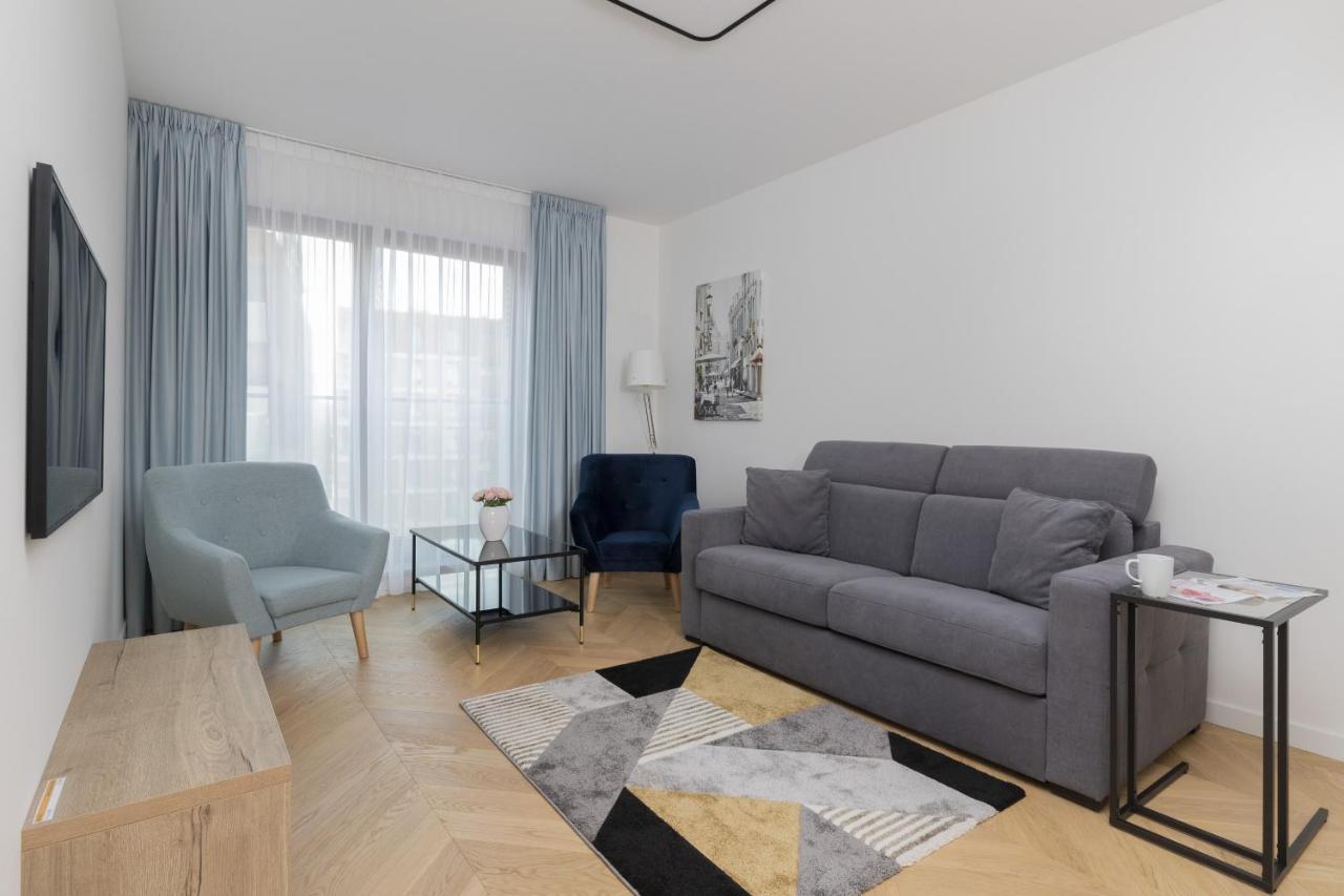 Warsaw Praga Okrzei Apartment By The River By Noclegi Renters Buitenkant foto