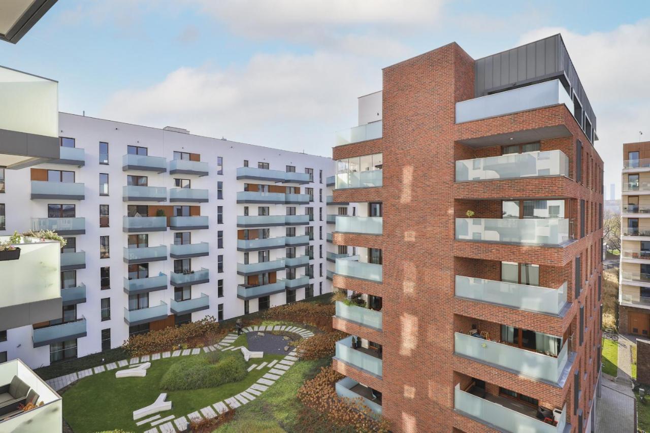 Warsaw Praga Okrzei Apartment By The River By Noclegi Renters Buitenkant foto